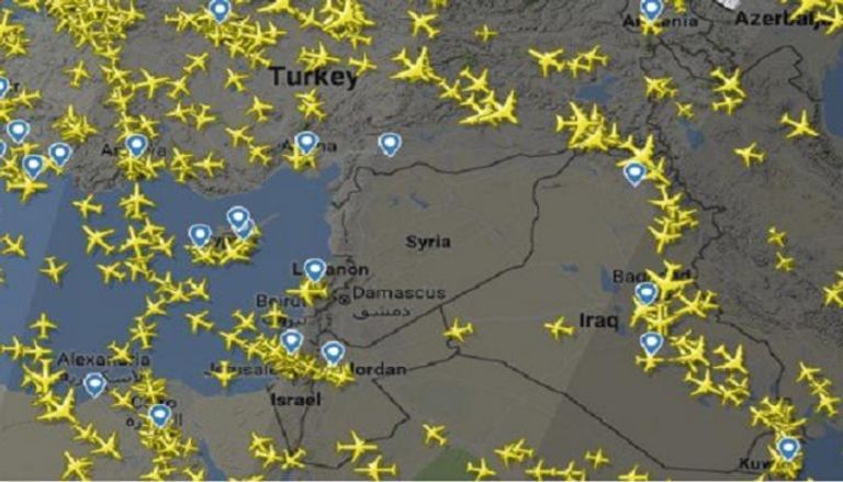 شركات الطيران الدولية تتكبد تكاليف إضافية بسبب الاضطرابات السورية