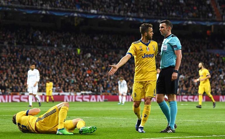 حكم مباراة ريال مدريد ويوفنتوس ريال مدريد ويوفنتوس