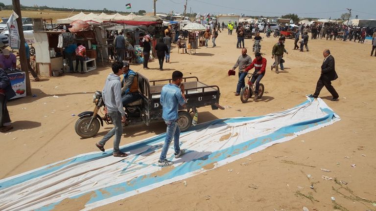 إصابة فلسطينيين في الجمعة الثالثة لمسيرة العودة