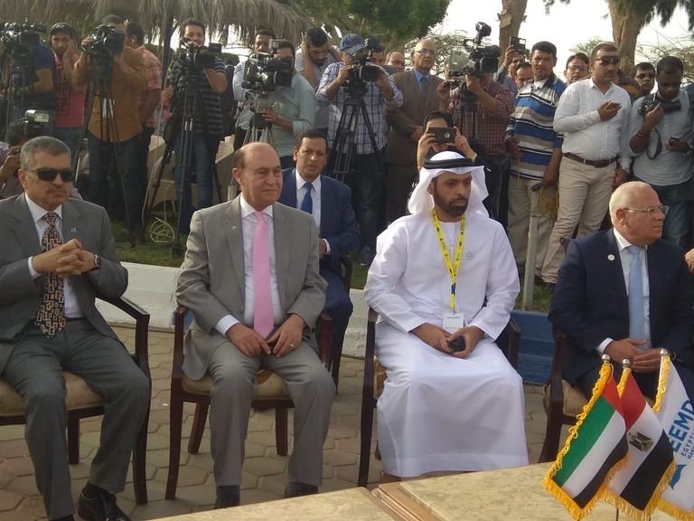 تعاون إماراتي مصري في مجال الأعمال البحرية