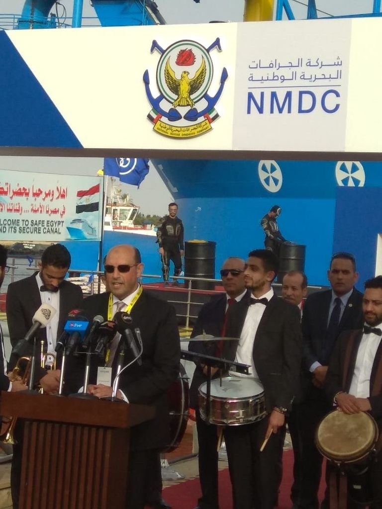 تعاون إماراتي مصري في مجال الأعمال البحرية