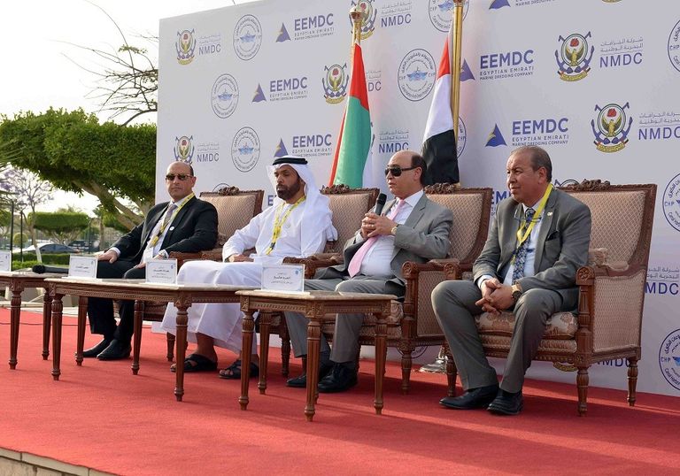 تعاون إماراتي مصري في مجال الأعمال البحرية