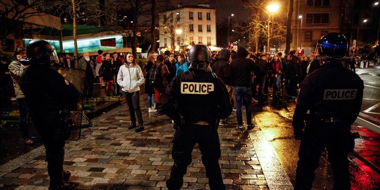 اعتصام في جامعة ليون