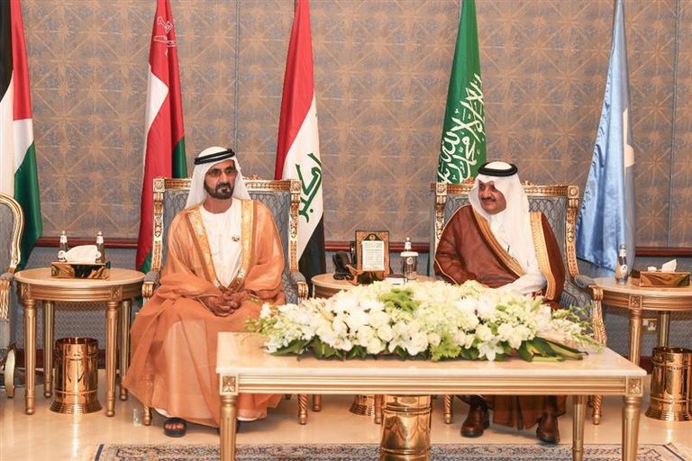 أمير المنطقة الشرقية استقبل الشيخ محمد بن راشد آل مكتوم الشيخ محمد بن راشد آل مكتوم يصل إلى الظهران