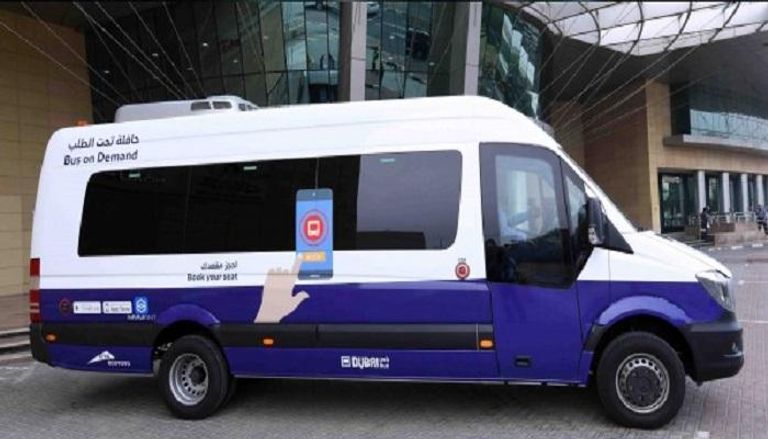 طرق دبي تتوسع تجريبيا في خدمة حافلة تحت الطلب