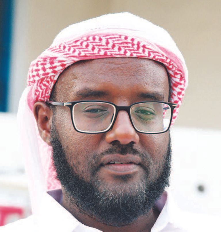 سعيد محمد عدد من أبناء الجالية الصومالية