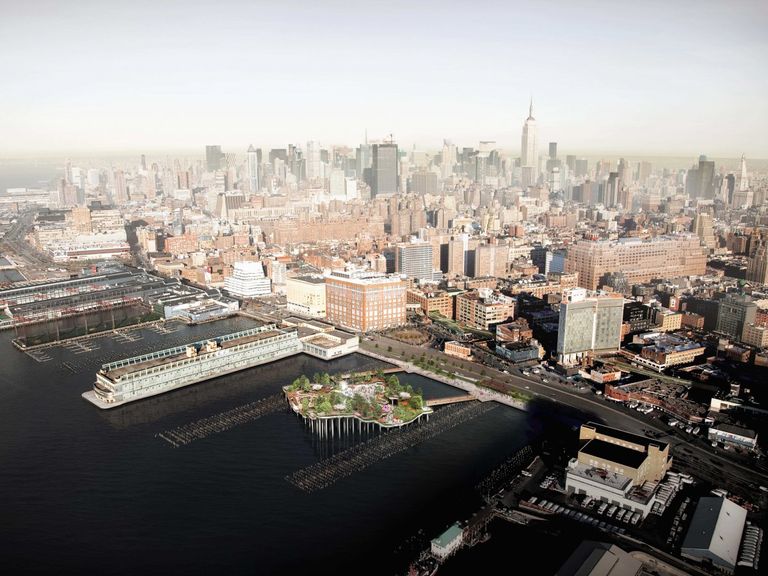 منتزه عائم بنيويورك