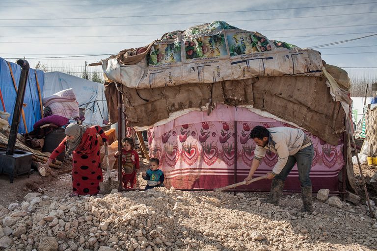 صورة أرشيفية لأطفال لاجئين