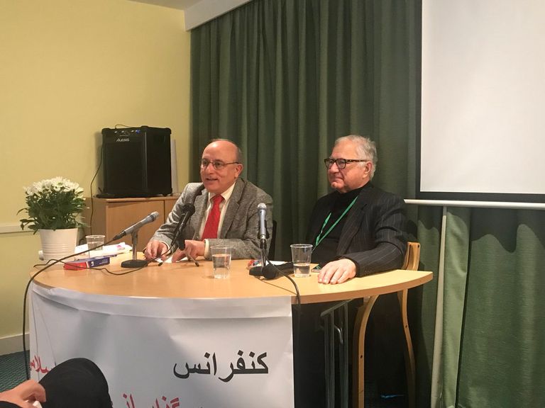 جانب من مؤتمر المعارضة الإيرانية في لندن المعارضة تلتقي في لندن ضد نظام الملالي