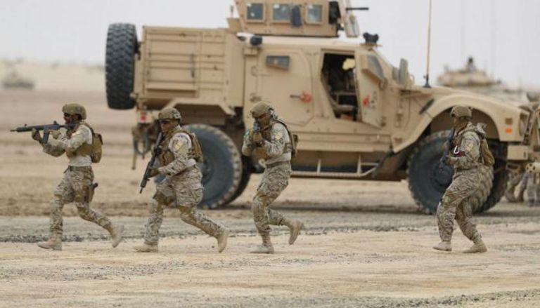 جانب من ختام فعاليات تمرين درع الخليج المشترك 1