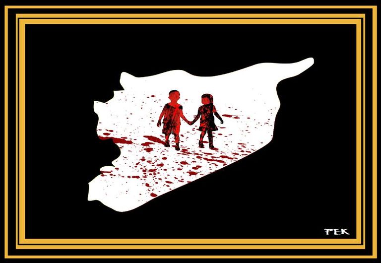 الأسد يفر من الصواريخ الأمريكية