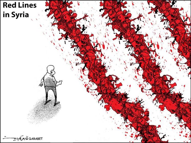 الأسد يفر من الصواريخ الأمريكية