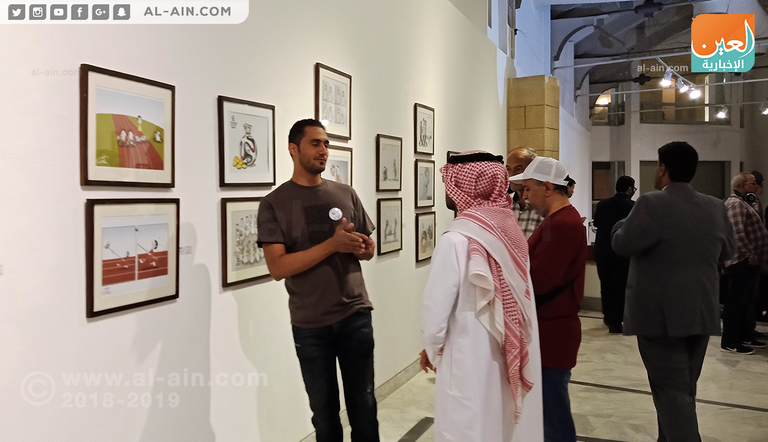 الفنان الإماراتي خالد الجابري