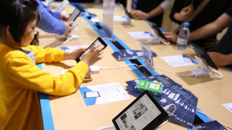 سوق الكتب الإلكترونية في الصين