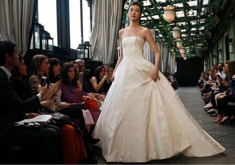 أسبوع أزياء الزفاف في نيويورك