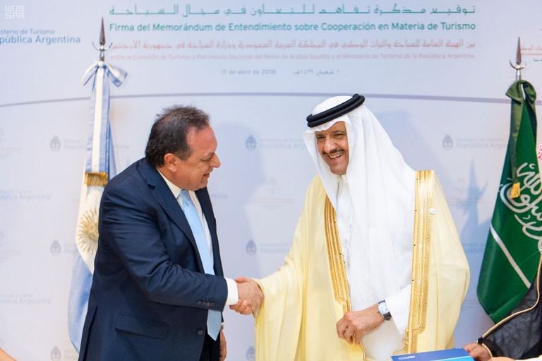 السعودية والأرجنتين يوقعان اتفاقية لتعزيز التعاون السياحي