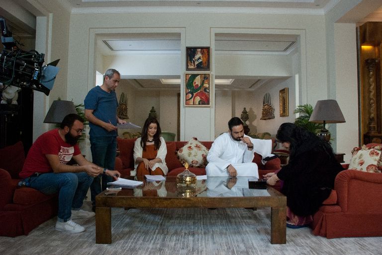 كواليس مسلسل "قلوب بيضاء"