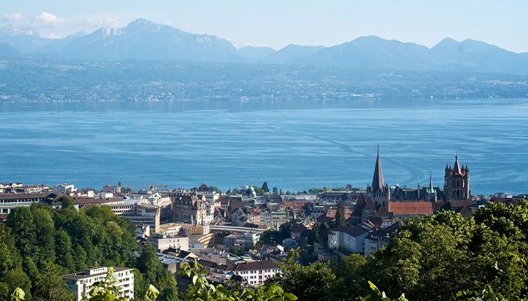 مدينة لوزان السويسرية