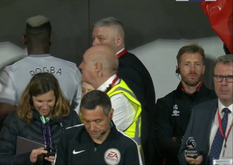 جوزيه مورينيو وبول بوجبا