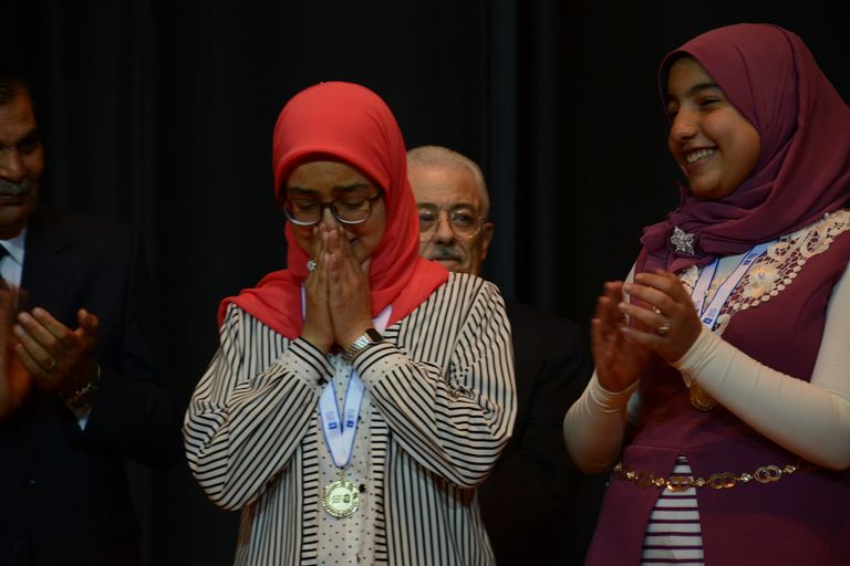 المصرية المتوجة بطلة تحدي القراءة العربي  