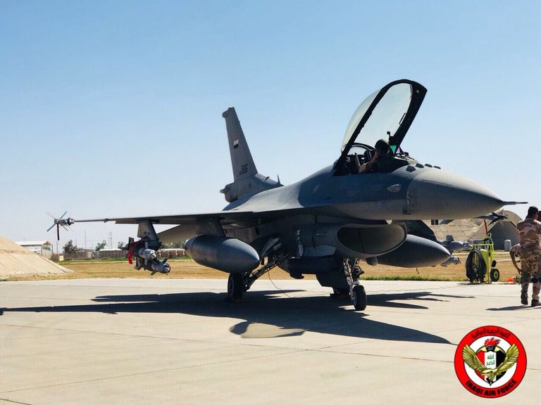 مقاتلة تابعة لسلاح الجو العراقي