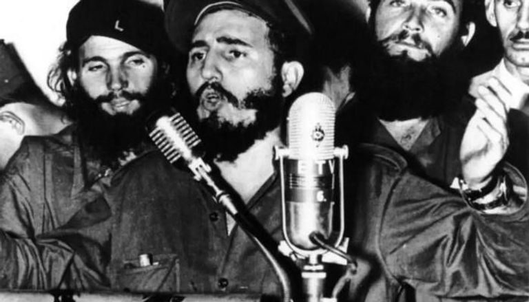 فيدل كاسترو الأخوان كاسترو