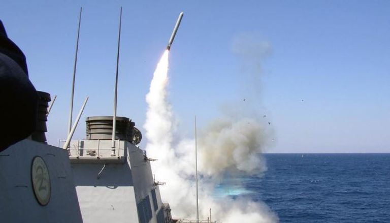 إطلاق صاروخ أمريكي باتجاه سوريا 
