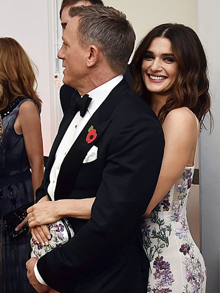 دانيال كريج وزوجته ريتشل وايز