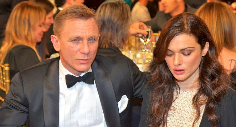 دانيال كريج وزوجته ريتشل وايز