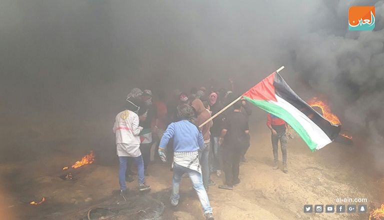 اشتباكات مع قوات الاحتلال الإسرائيلي خلال جمعة الأسرى