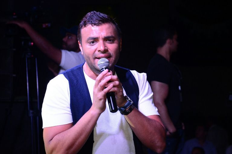 رامي صبري في حفل بمدينة 6 أكتوبر