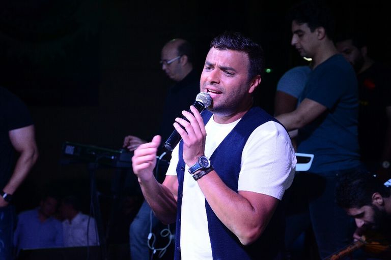 رامي صبري في حفل بمدينة 6 أكتوبر