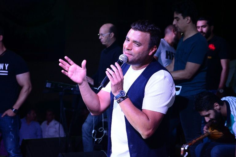 رامي صبري في حفل بمدينة 6 أكتوبر