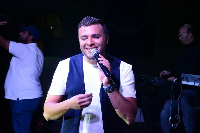رامي صبري في حفل بمدينة 6 أكتوبر