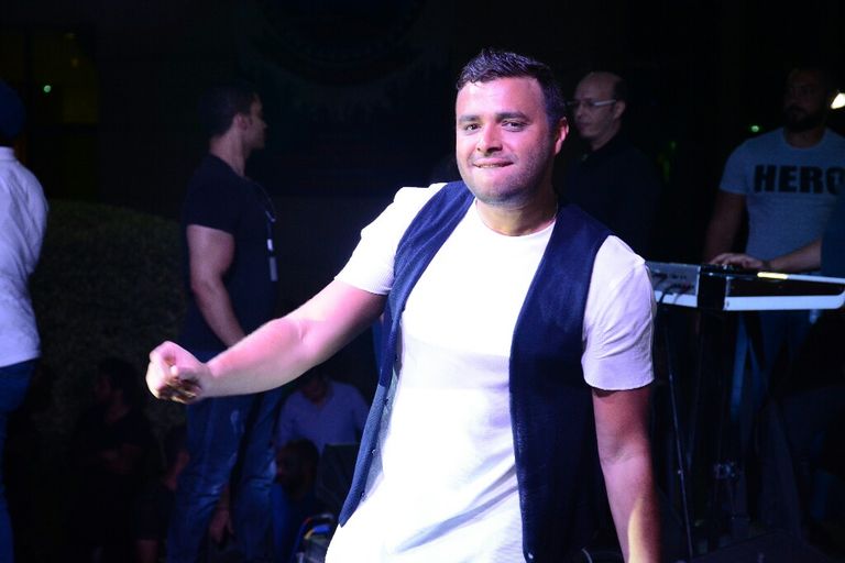 رامي صبري في حفل بمدينة 6 أكتوبر