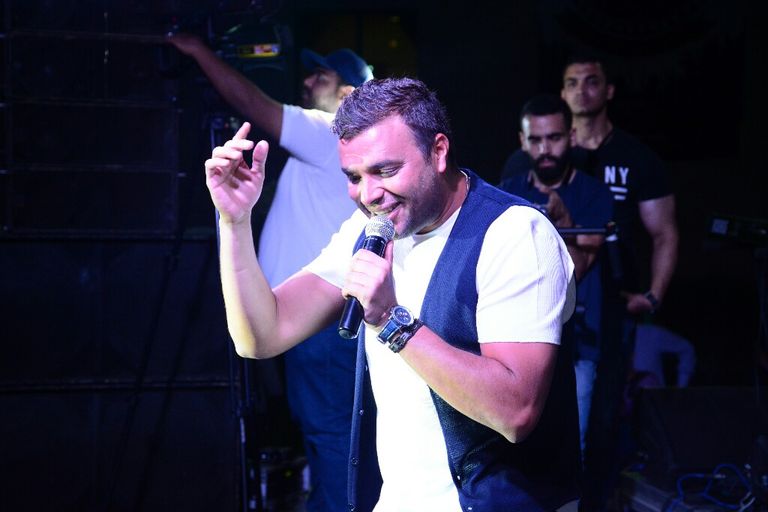 رامي صبري في حفل بمدينة 6 أكتوبر