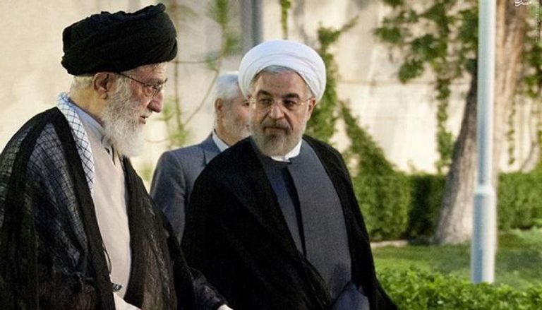 روحاني ومرشد إيران