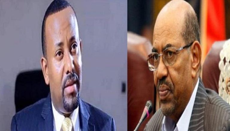 الرئيس السوداني عمر البشير ورئيس الوزراء الإثيوبي