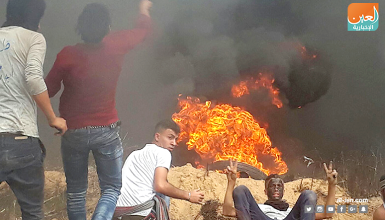 استبسال الفلسطينيين في مواجهة قوات الاحتلال