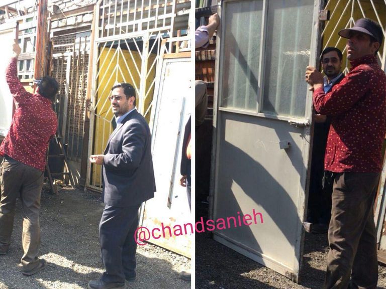 صور متداولة لمرتضوي في منطقة ساوه