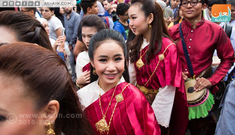 صورة من فعاليات الدورة السادسة للمهرجان الدولي للطبول