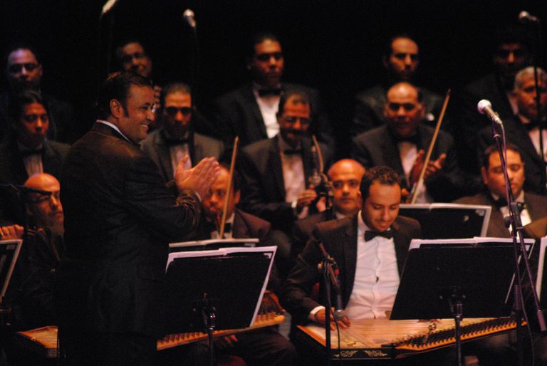 حسام صقر في إحدى حفلاته