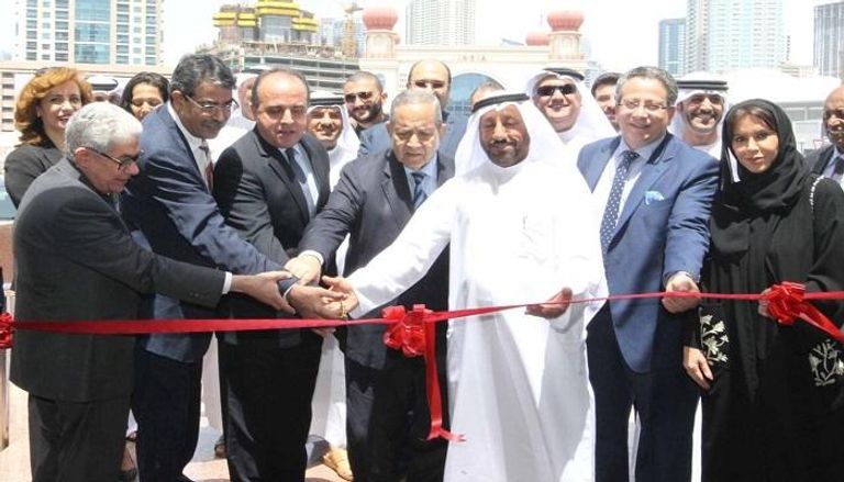 افتتاح المعرض الدائم للصناعات المصرية ومواد البناء بالشارقة