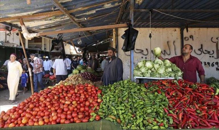 الأسواق في مدينة بنغازي تعمل بشكل منتظم