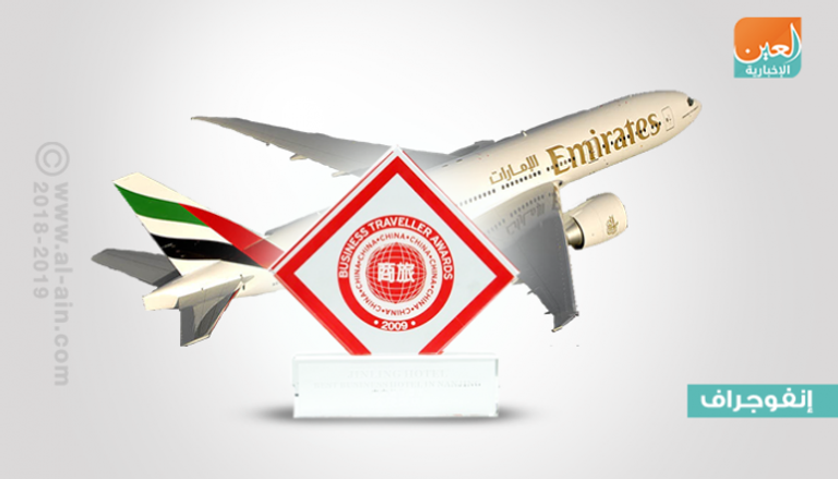 طيران الإمارات تفوز بـ4 جوائز جديدة