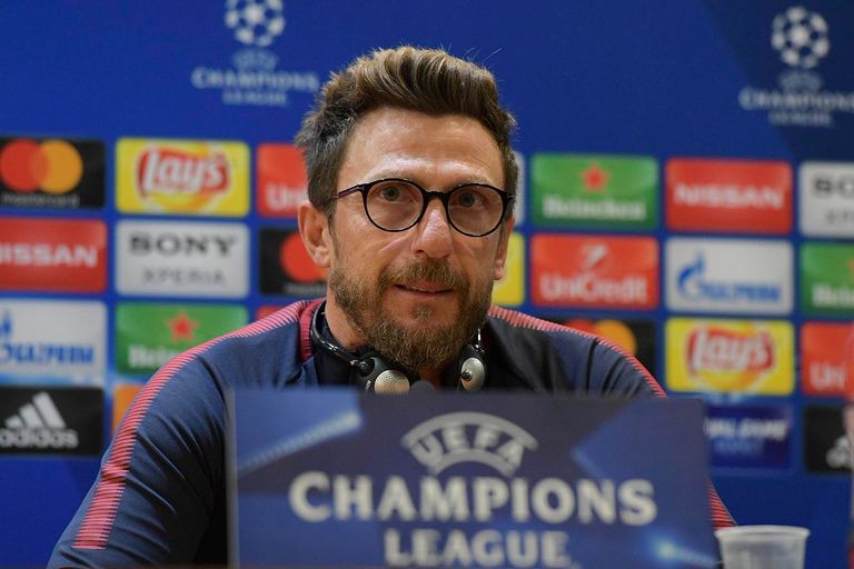 إيزيبيو دي فرانشيسكو مدرب روما محمد صلاح نجم ليفربول