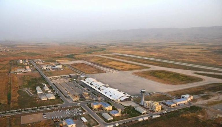 مطار السليمانية - صورة من الموقع الرسمي
