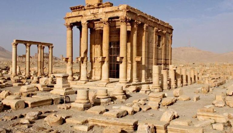 مدينة تدمر الأثرية في سوريا