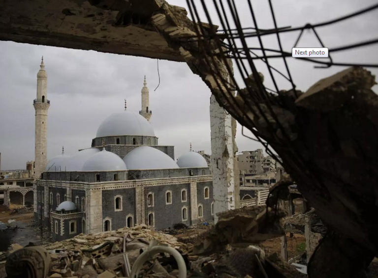 مدينة تدمر الأثرية في سوريا