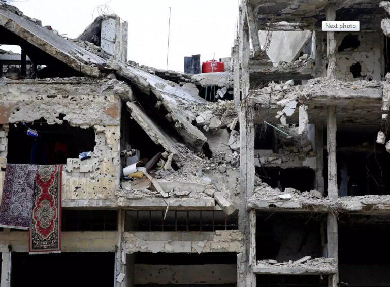 مدينة تدمر الأثرية في سوريا